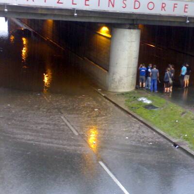Unwetter in Wien