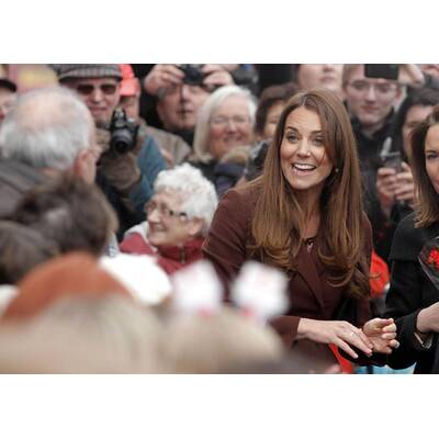 Herzogin Kate: Ihre Schwangerschaft in Bildern