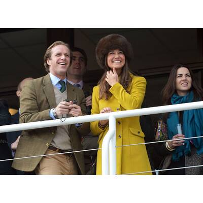 Pippa, mit wem turtelst du da?