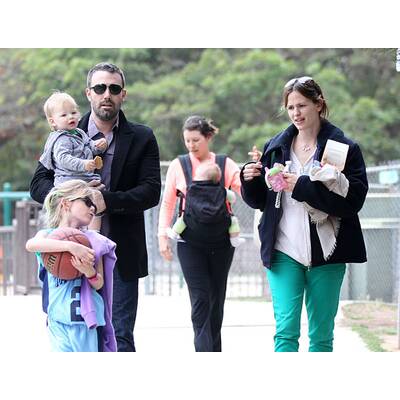 Jennifer Garner & Ben Affleck: Familien-Gaudi