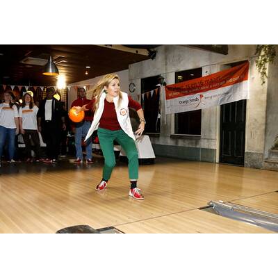 Strike! Maxima & Willem sportlich beim Bowlen