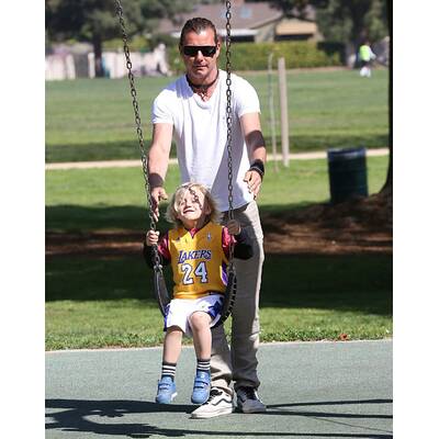 Gwen Stefani: Familien-Action am Spielplatz