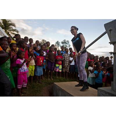 Katy Perry unterstützt die UNICEF