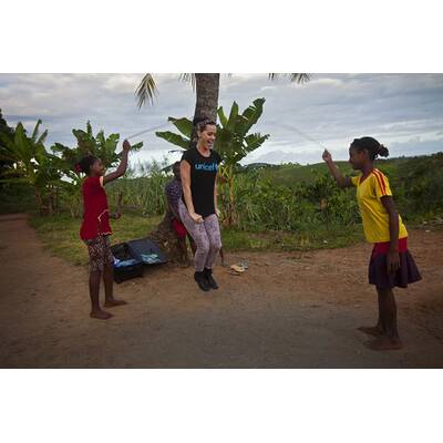 Katy Perry unterstützt die UNICEF