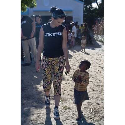 Katy Perry unterstützt die UNICEF