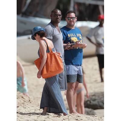 Danii Minogue & Tyson Beckford auf Barbados