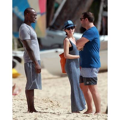 Danii Minogue & Tyson Beckford auf Barbados