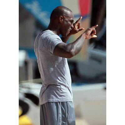 Danii Minogue & Tyson Beckford auf Barbados