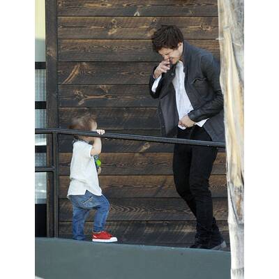 Orlando Bloom mit seinem süßen Sohn Flynn