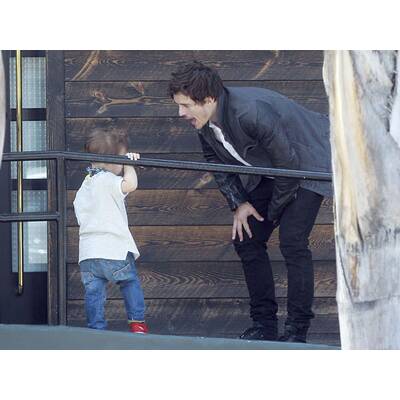 Orlando Bloom mit seinem süßen Sohn Flynn