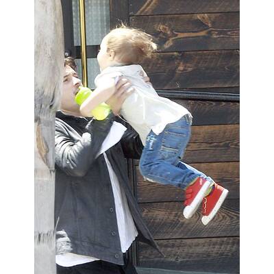 Orlando Bloom mit seinem süßen Sohn Flynn