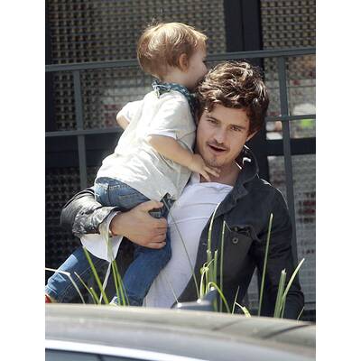 Orlando Bloom mit seinem süßen Sohn Flynn