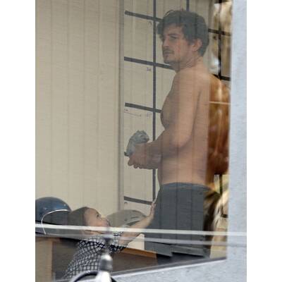 Orlando Bloom mit seinem süßen Sohn Flynn