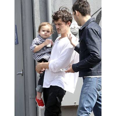 Orlando Bloom mit seinem süßen Sohn Flynn