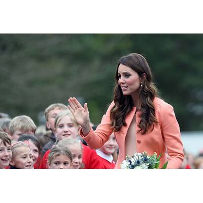 Herzogin Kate: Ihre Schwangerschaft in Bildern