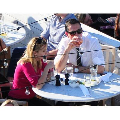 Und noch ein Schluck...