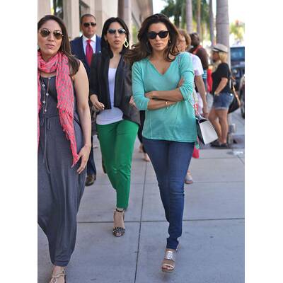 Eva Longoria: Shopping trotz Life Ball-Absage