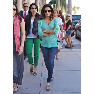 Eva Longoria: Shopping trotz Life Ball-Absage
