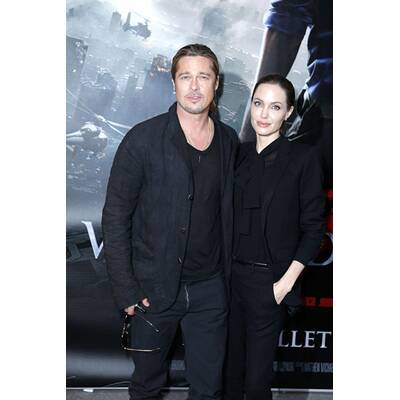 Angelina Jolie und Brad Pitt zeigen ihre Liebe