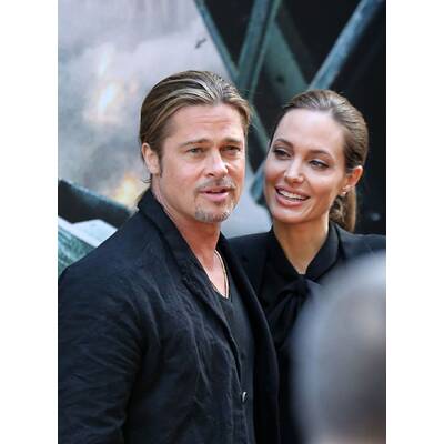 Angelina Jolie und Brad Pitt zeigen ihre Liebe