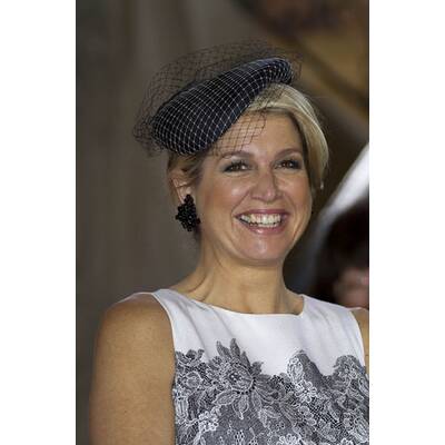 Königin Máxima strahlt bei Auslandsbesuch