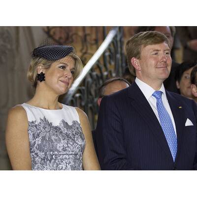 Königin Máxima strahlt bei Auslandsbesuch