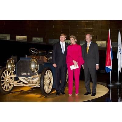 Königin Máxima strahlt bei Auslandsbesuch