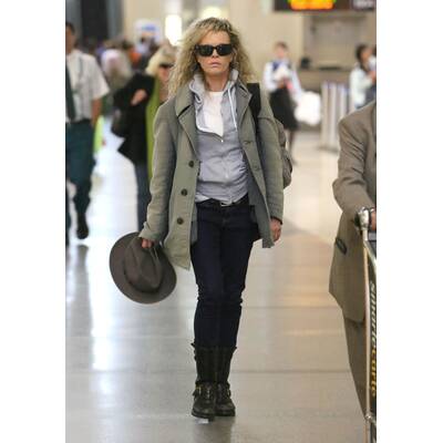 Airport-Style der Stars