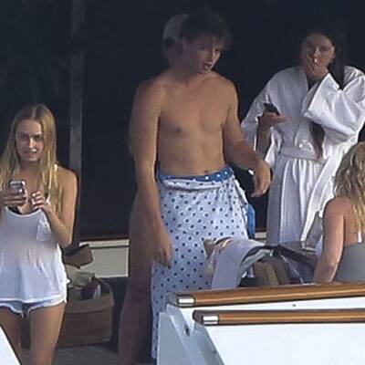 Patrick Schwarzenegger: Spaß im Familienurlaub