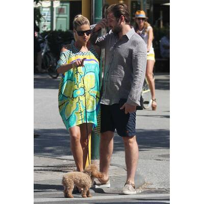 Michelle Hunziker & Tomaso Trussardi