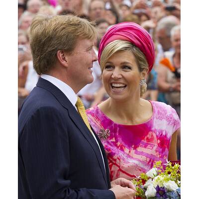 Máxima besucht niederländische Provinzen
