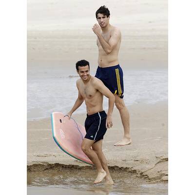 Strandzeit für Spaniens Starkicker