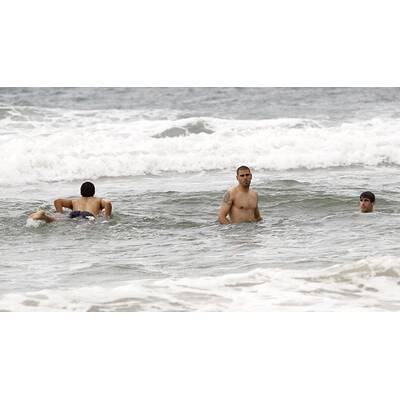 Strandzeit für Spaniens Starkicker