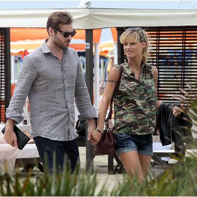 Michelle Hunziker & Tomaso Trussardi