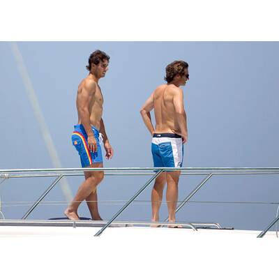 Rafael Nadal relaxt auf Ibiza