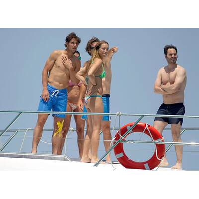 Rafael Nadal relaxt auf Ibiza