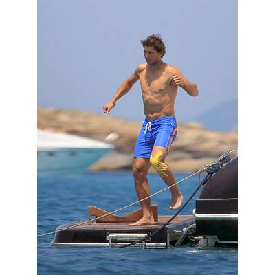 Rafael Nadal relaxt auf Ibiza