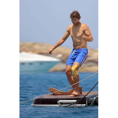 Rafael Nadal relaxt auf Ibiza