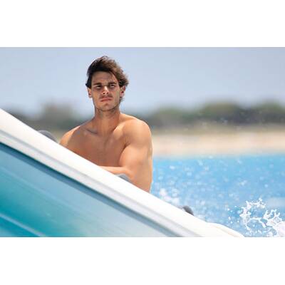 Rafael Nadal relaxt auf Ibiza