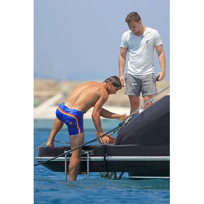Rafael Nadal relaxt auf Ibiza