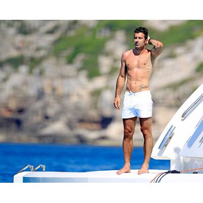 Ex-Fußballer Luis Figo im Urlaub auf Ibiza
