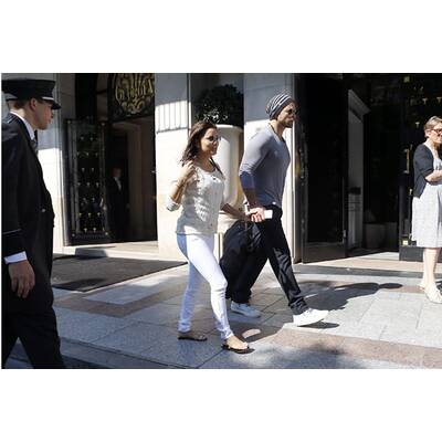 Eva Longoria & Ernesto Arguello: Abreise aus Paris