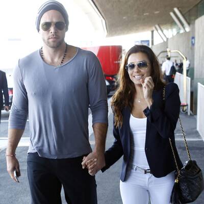 Eva Longoria & Ernesto Arguello: Abreise aus Paris