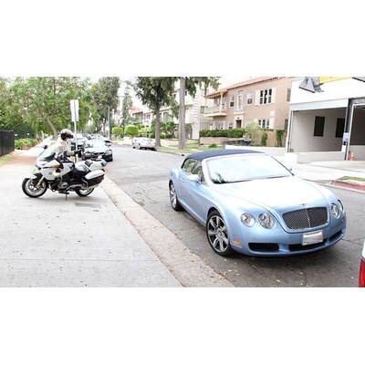 Paris Hilton war zu schnell unterwegs