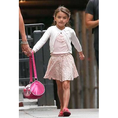 Katie Holmes und Töchterchen Suri in New York