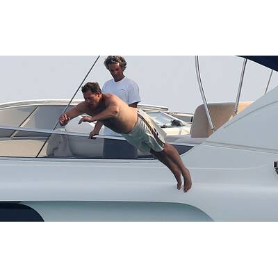 Uma Thurman urlaubt noch immer in St. Tropez