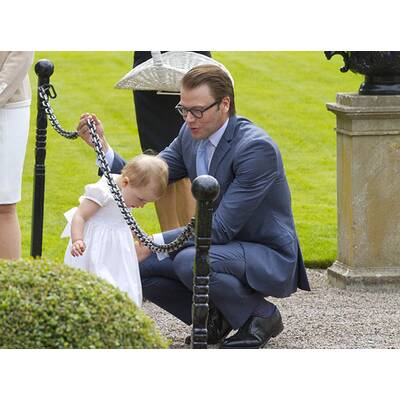 Die königliche Familie beim Victoriatag