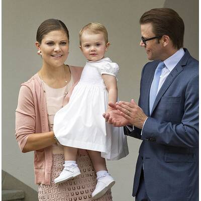 Die königliche Familie beim Victoriatag