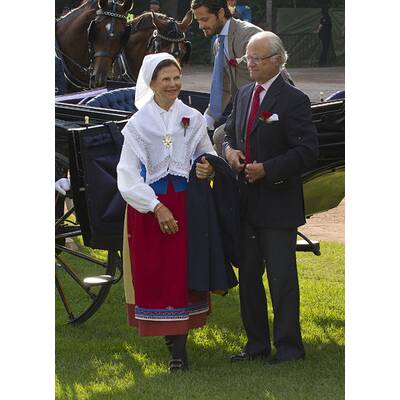 Die königliche Familie beim Victoriatag