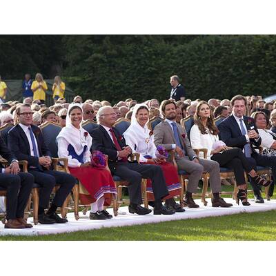 Die königliche Familie beim Victoriatag